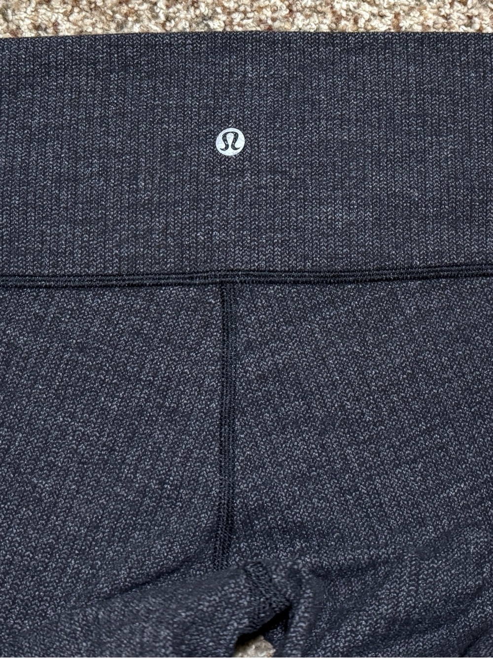 Lululemon Wunder Under High Rise HR Tight Awaken 25" Black White Knit 8 - Picture 3 of 7